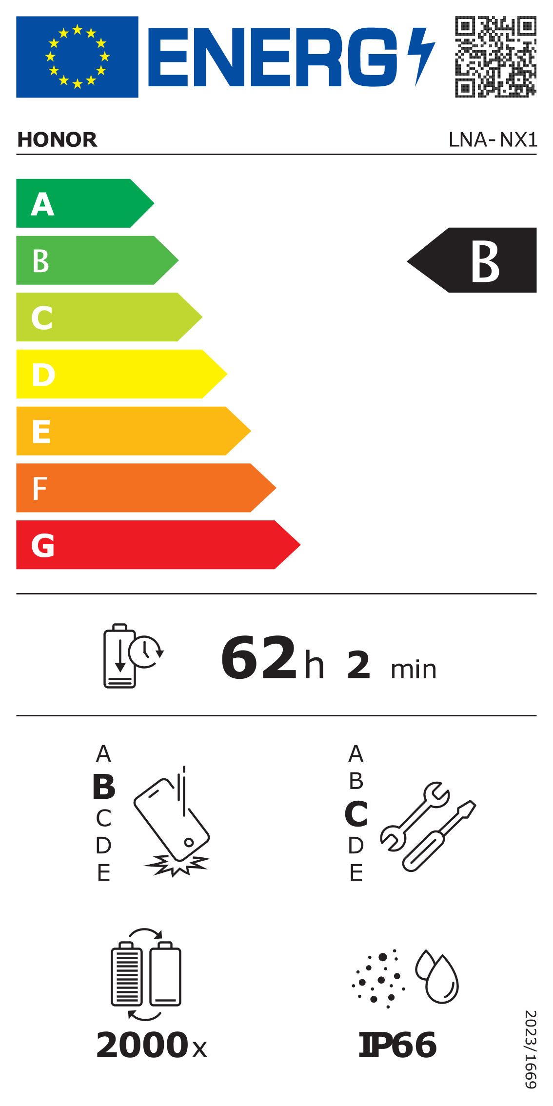 Certificado energ&eacute;tico B
